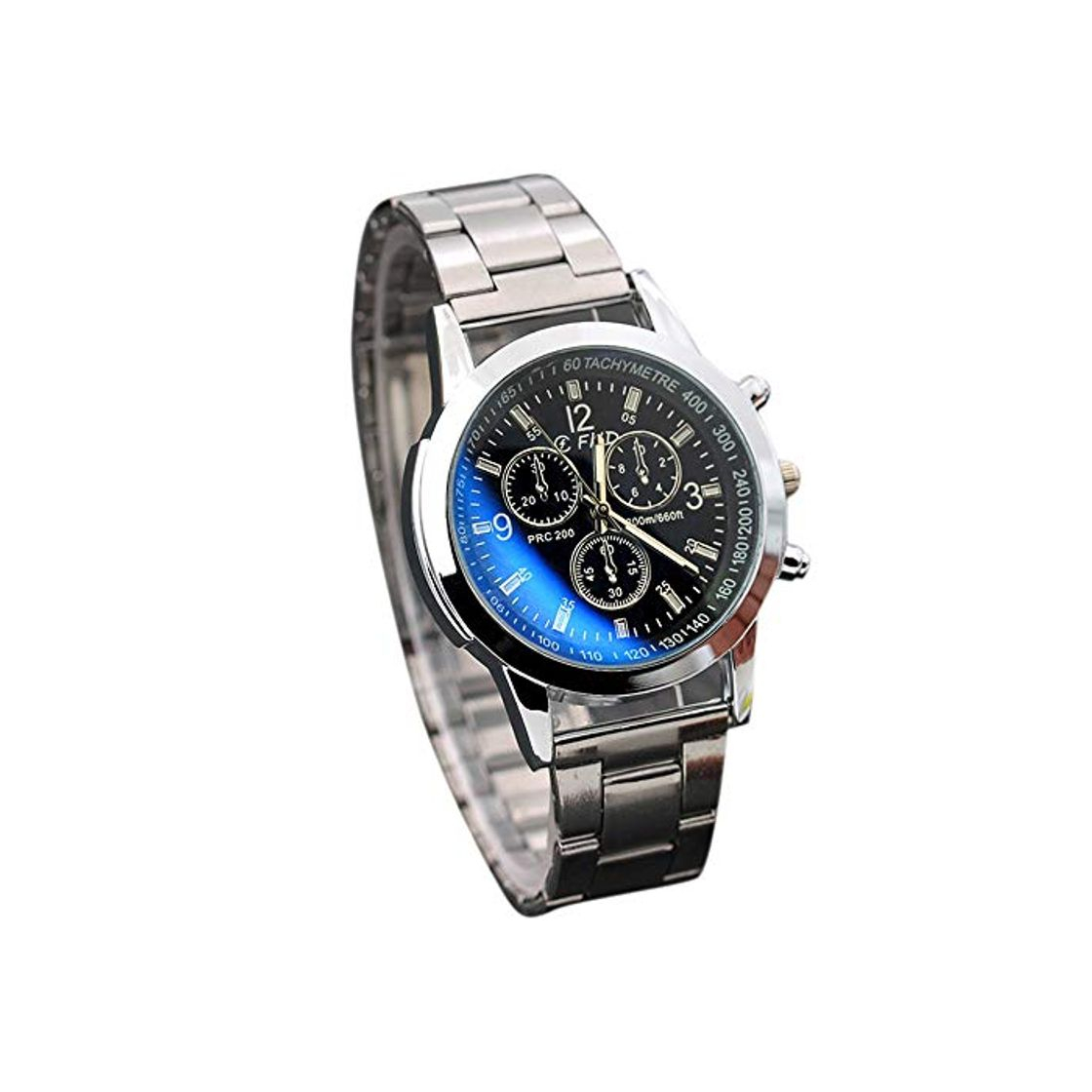 Fashion SIEND Relojes Hombrereloj Deportivo De Acero Inoxidable Relojes Deportivos Analógicos para Hombre   Luxu