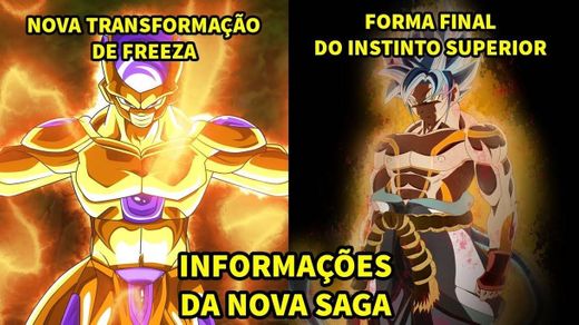 NOVA SAGA! NOVA TRANSFORMAÇÃO DO FREEZA FICOU F0DA ...