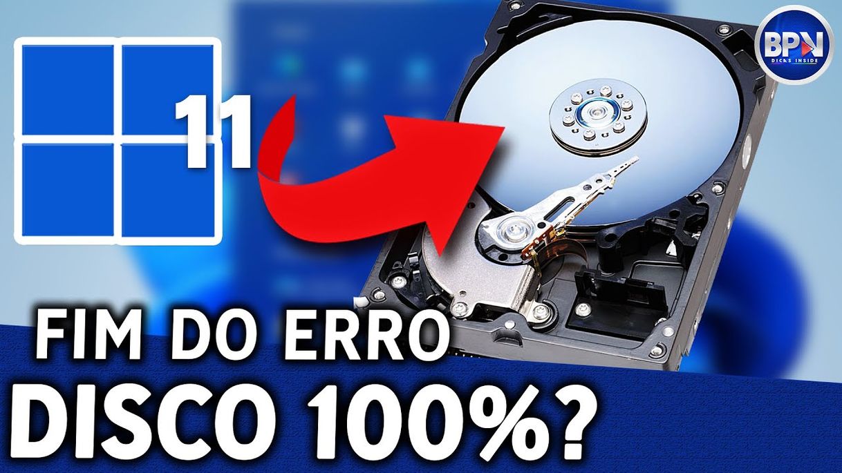 Moda Fim do ERRO DISCO 100% no Windows 11? SERÁ? - YouTube