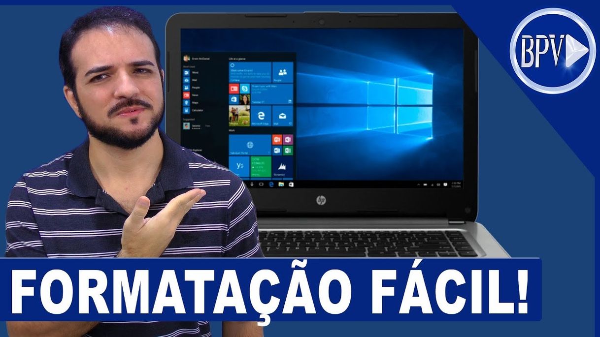 Moda A Forma MAIS FÁCIL de Formatar seu PC - YouTube