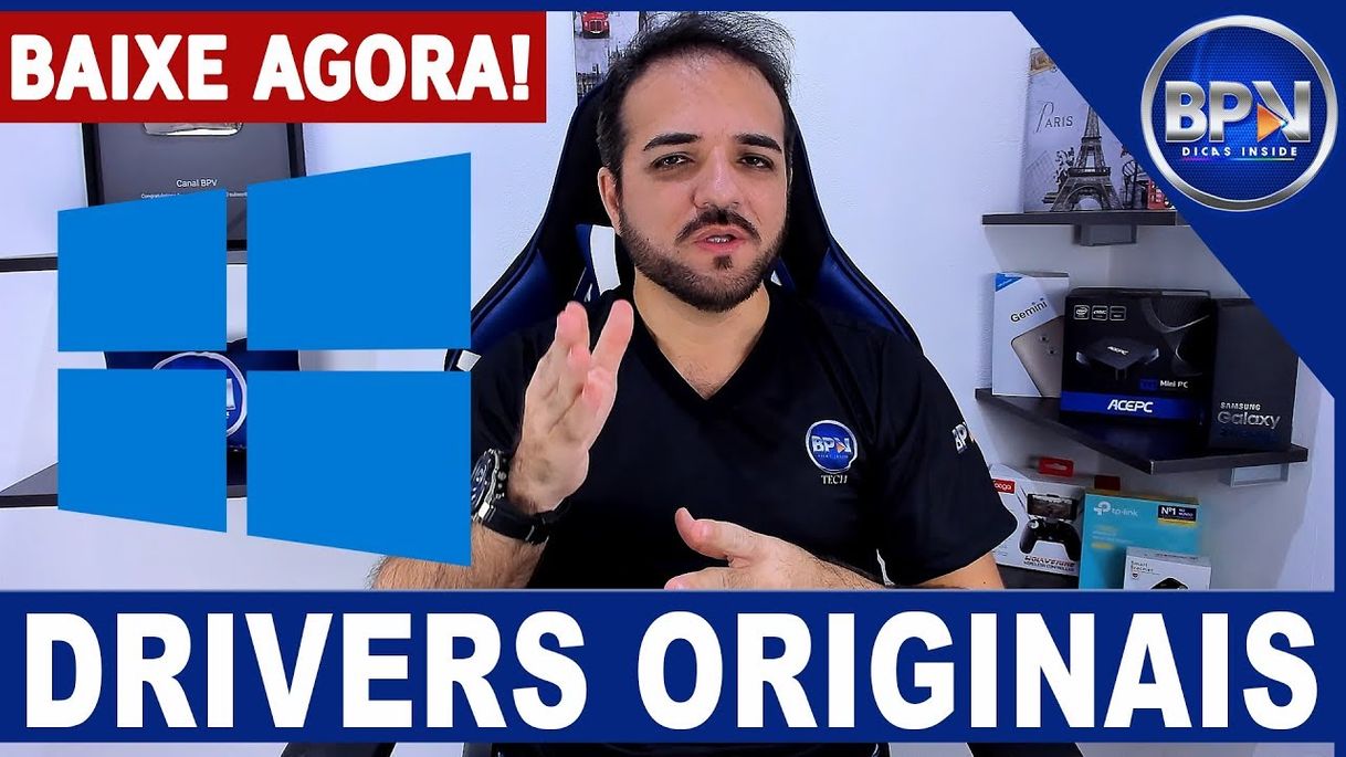 Moda Como Baixar os DRIVERS ORIGINAIS do seu PC - YouTube