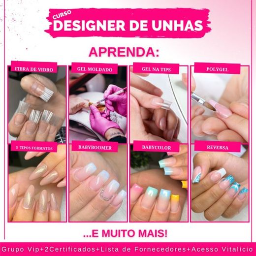 Curso Designer de Unhas com 2 Certificados


