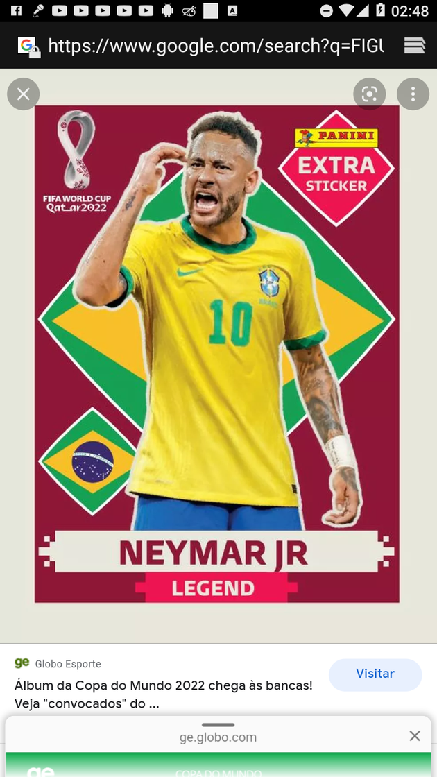 Moda Kit 25 Figurinhas da Copa 2022 Qatar são 5 envelopes oficial Panini #shorts