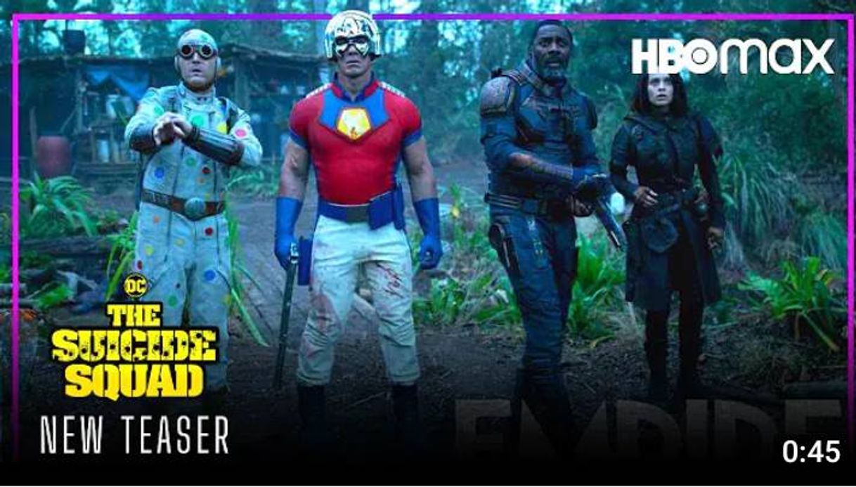 Social The Suicide Squad (2021) New Teaser | HBO Max - YouTube