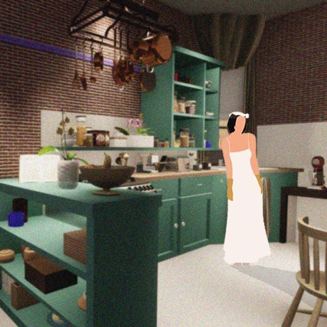 Moda Modelagem residencial apartamento Monica Geller, Friends.