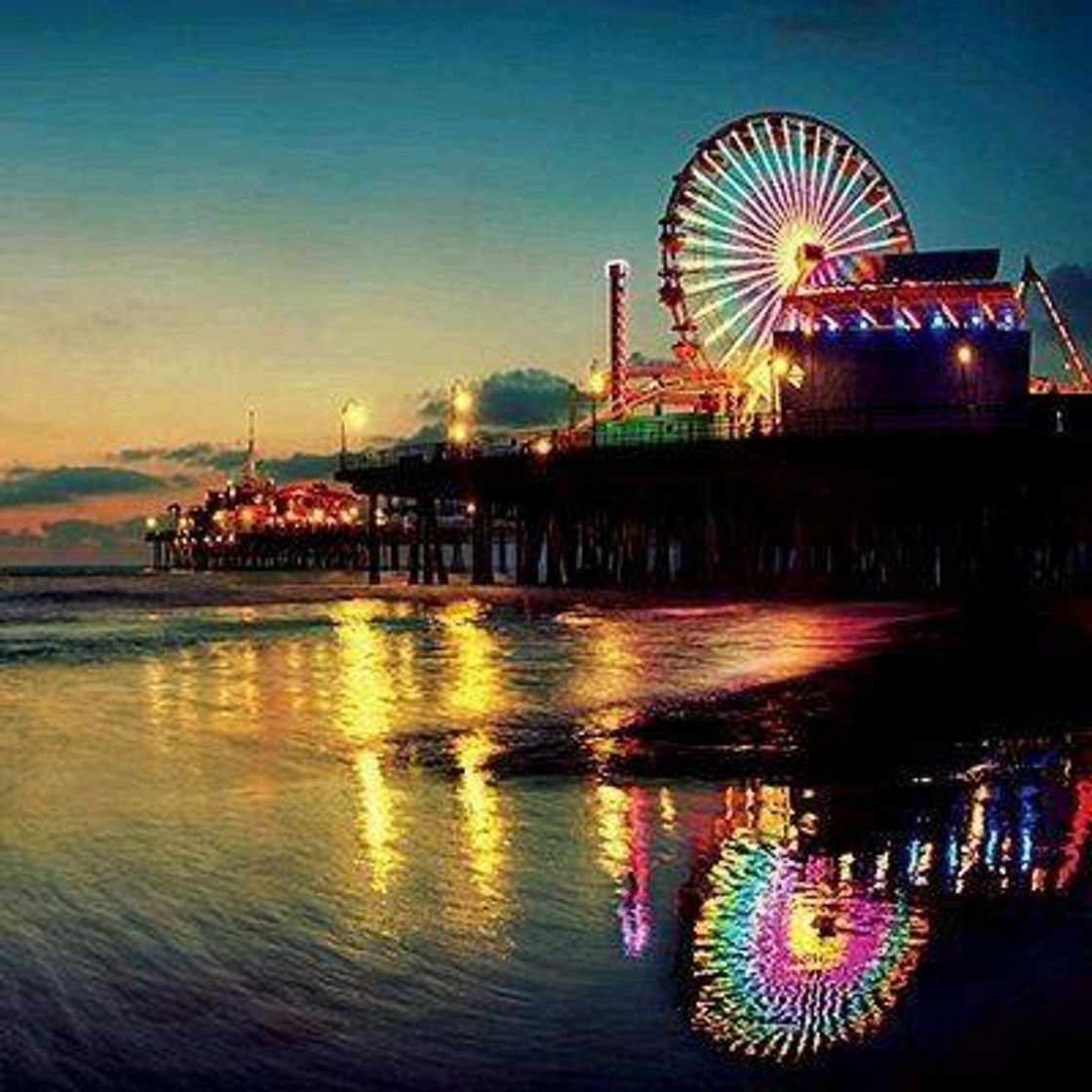 Lugar Santa Monica Pier