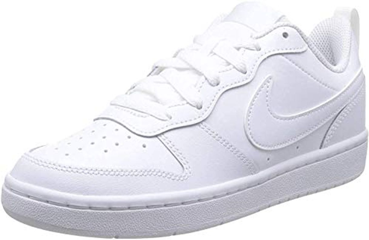 Social Nike Court Borough Low 2, Zapatillas de Baloncesto para Hombre, Blanco