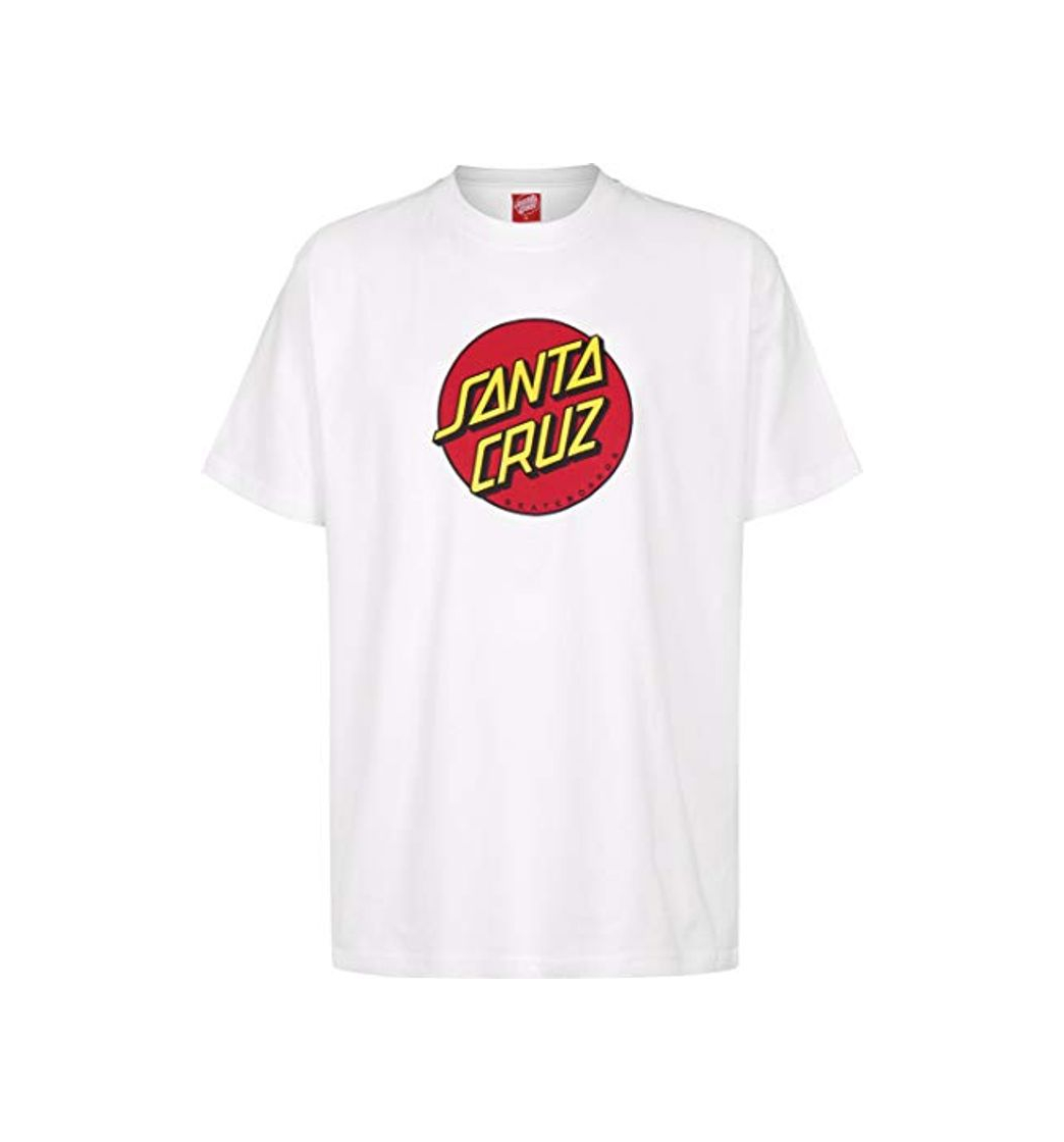 Moda Santa Cruz Camiseta Classic Dot Blanco M