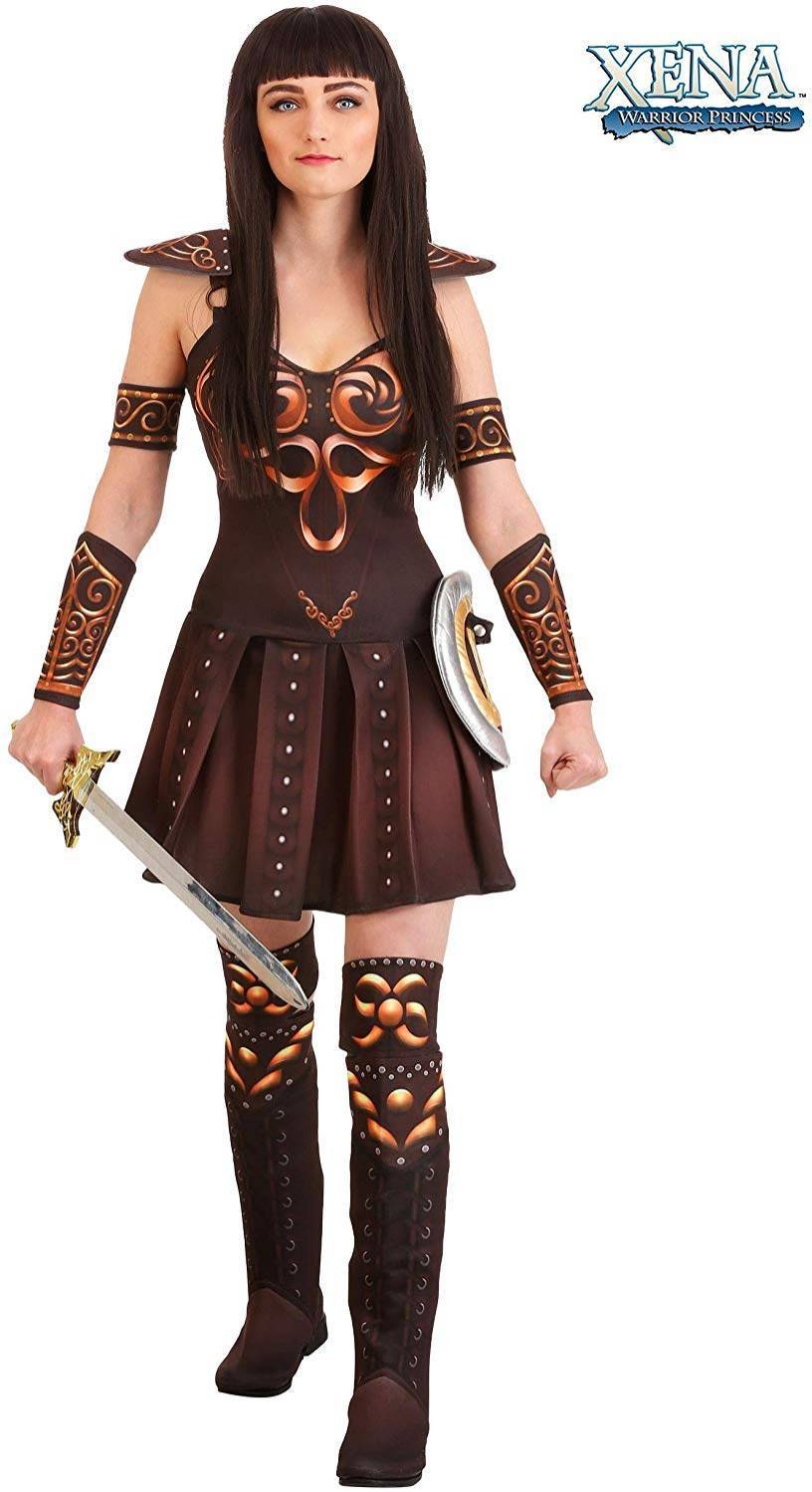 Social Xena Warrior Princess Costumes - HalloweenCostumes.com