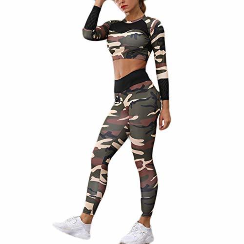 Fashion conjunto ropa deportiva mujer bohemio chic 2pc conjuntos de sujetador crop top