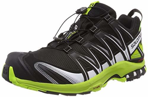 Moda Salomon XA Pro 3D GTX, Zapatillas de Trail Running para Hombre, Negro/Lima