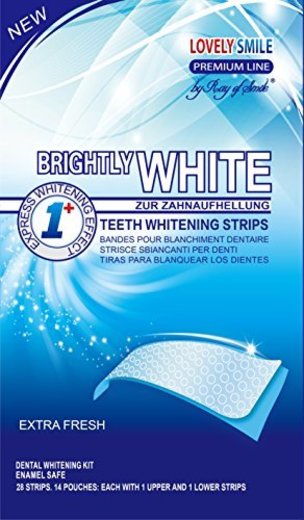 Lovely Smile Bright White-Strips 28 Bandas Blanqueadoras Dientes Blanqueamiento de dientes tiras