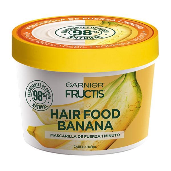 Social Garnier Fructis Hair Food Acondicionador Nutritivo de Banana para Pelo Seco
