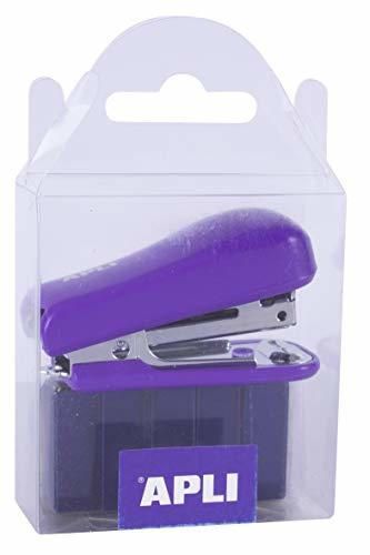 APLI 14945 - Grapadora Pocket lila