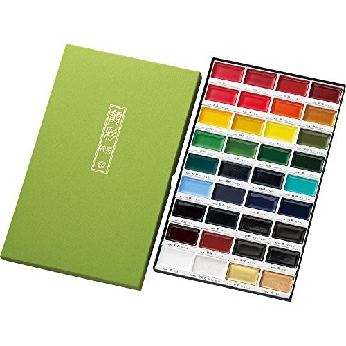 Home Kuretake 36 Color Set MC20/36V Picture Letter Face Color Unleashed