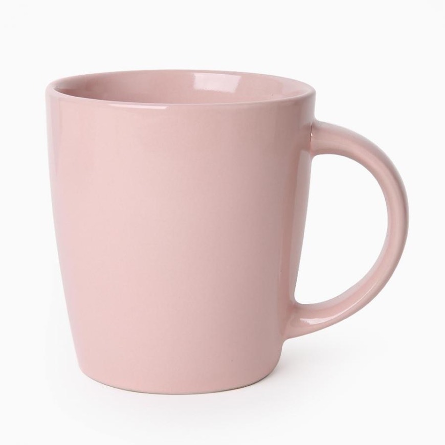 Social Caneca rosa pastel
