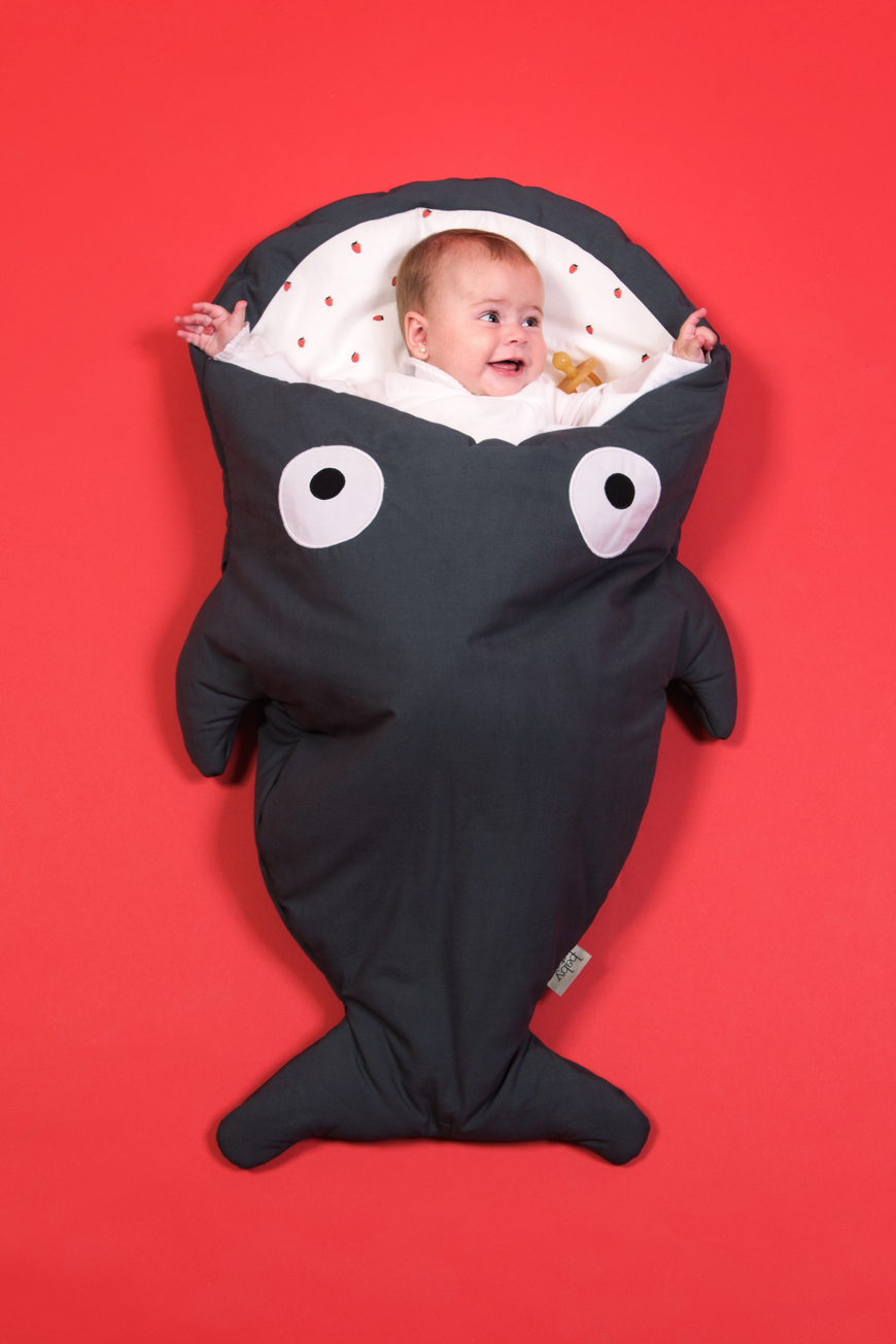 Social Saco pez bebé para cuna y carrito