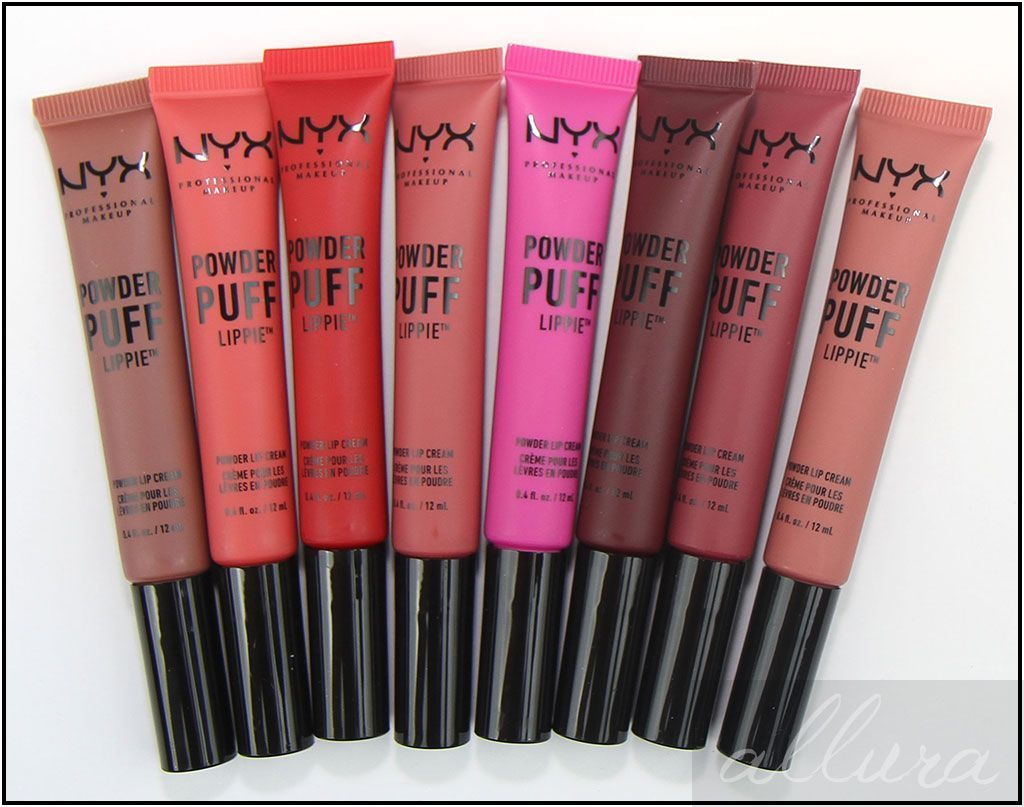 Fashion Batom Powder Puff NYX