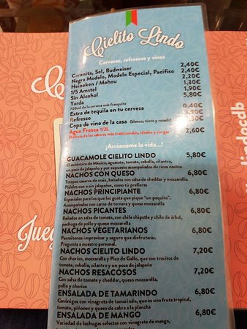 Restaurantes Cielito Lindo Café