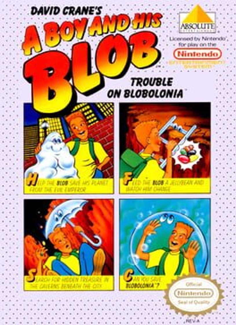 Videogames A Boy and His Blob: Trouble on Blobolonia