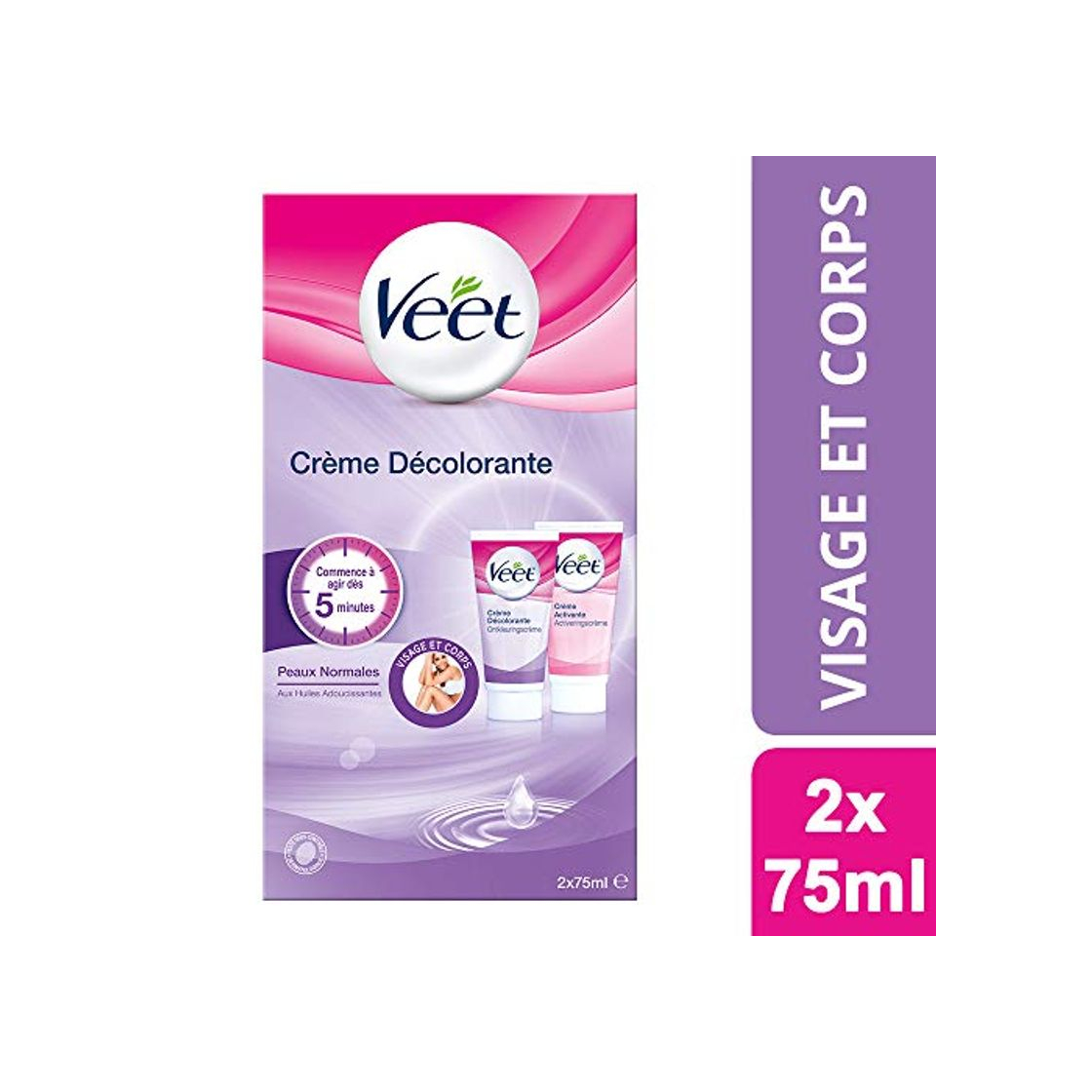 Beauty Blanqueamiento Crema VEET Rostro y Cuerpo 75ml