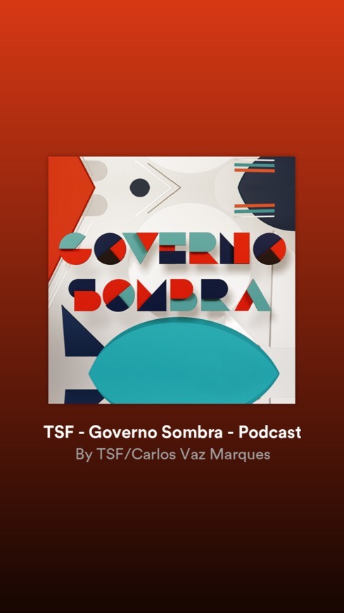 Canción Governo sombra