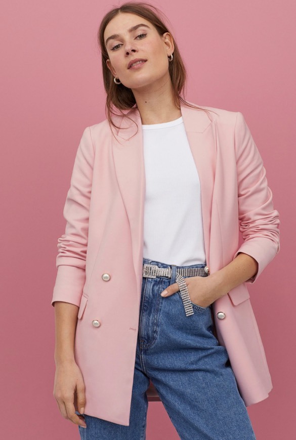 Moda BLAZER ROSA 