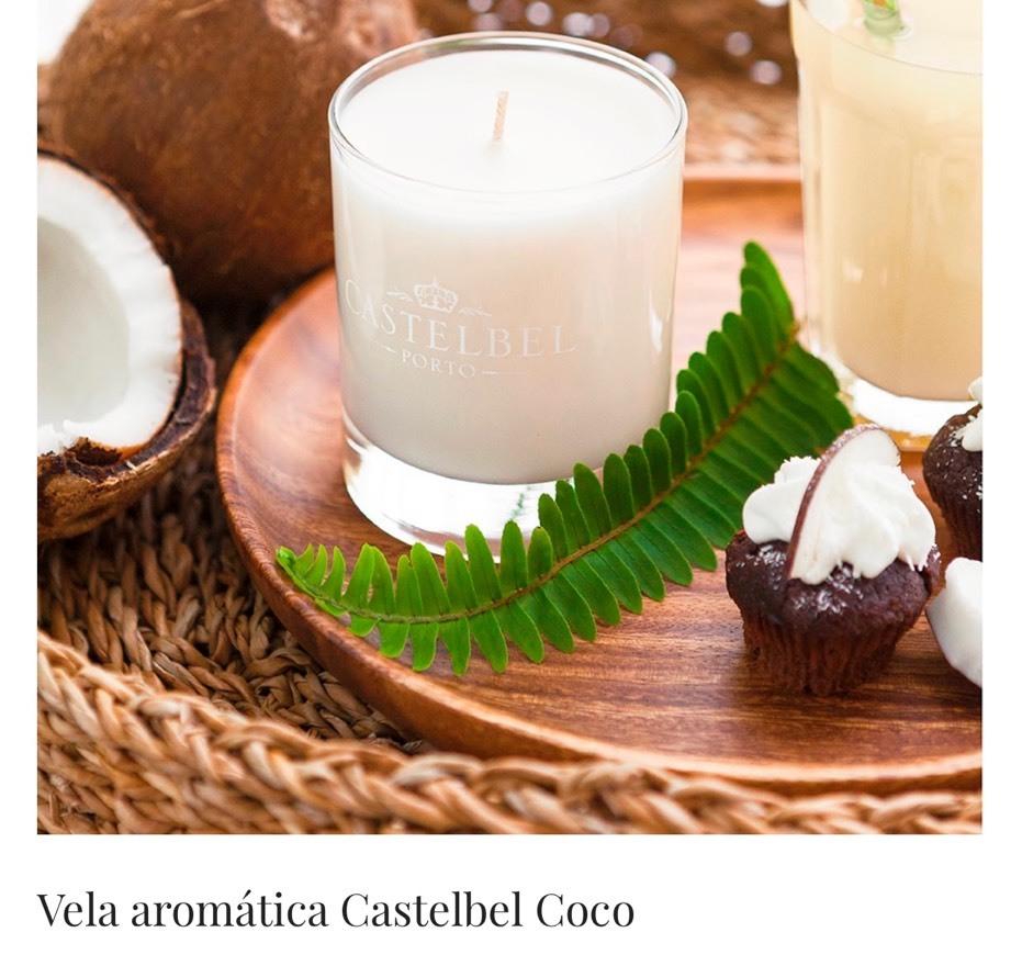 Moda Vela Aromática Castelbel Coco 