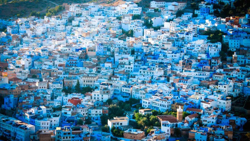 Lugar Chefchaouen - Marruecos 