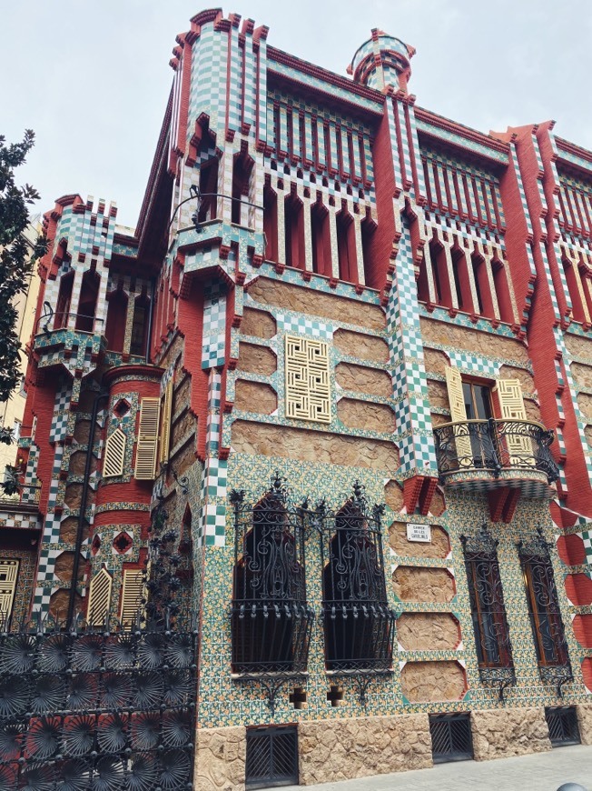 Lugar Casa Vicens Gaudí