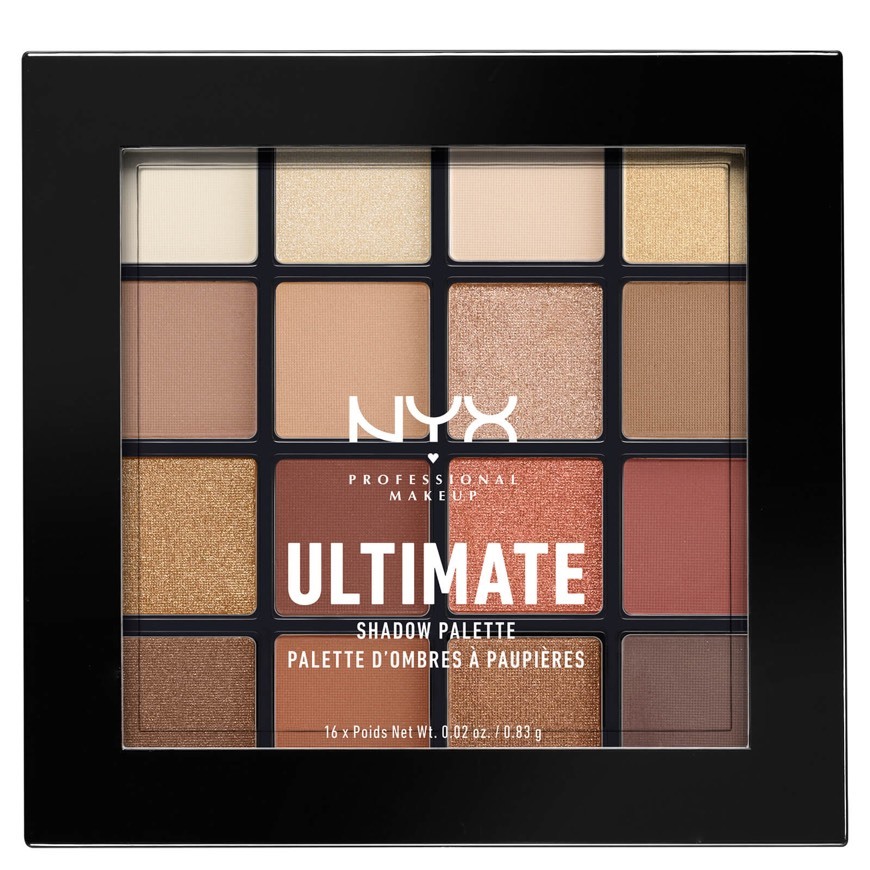 Moda NYX Professional Makeup Ultimate Shadow Palette - Warm Neutrals ...