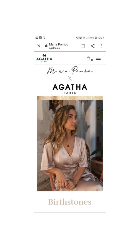 Product Coleção Maria Pombo × Agatha Paris 