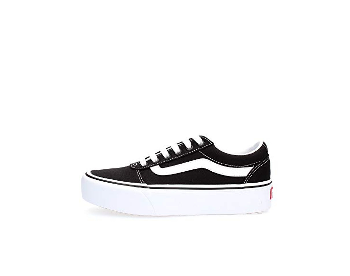 Product Vans Ward Platform Canvas Zapatillas Mujer, Negro