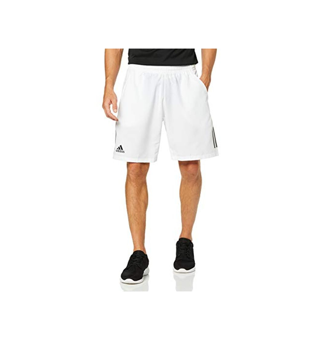 Fashion adidas Club 3STR Short Pantalones Cortos de Deporte, Hombre, White