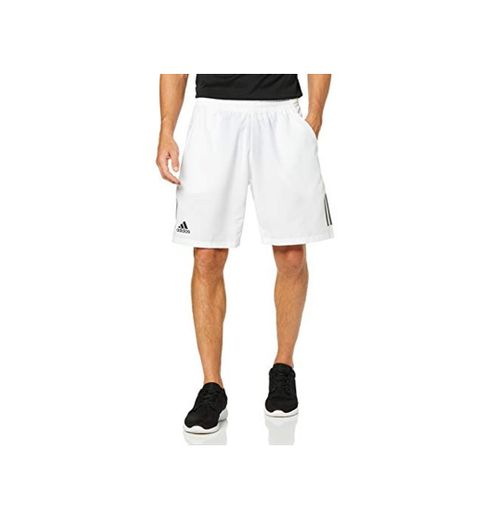 adidas Club 3STR Short Pantalones Cortos de Deporte, Hombre, White