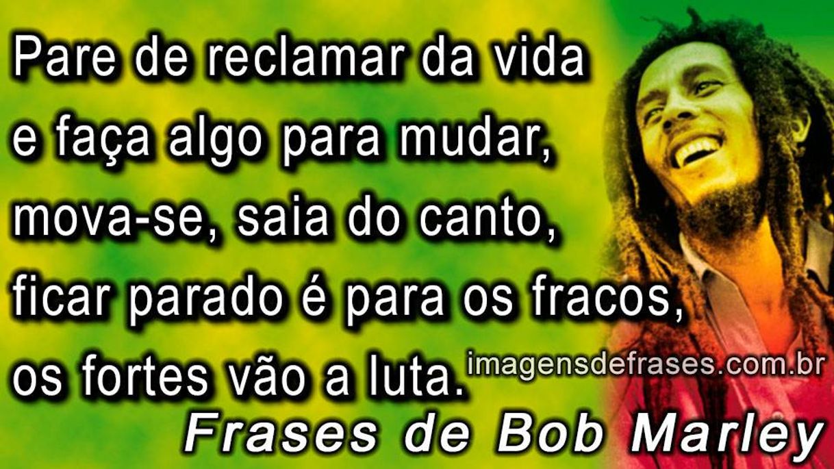 Fashion Frases de Bob Marley 