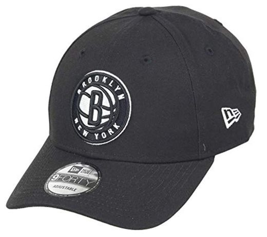 New Era Brooklyn Nets 9forty Adjustable Snapback Cap NBA Essential Black