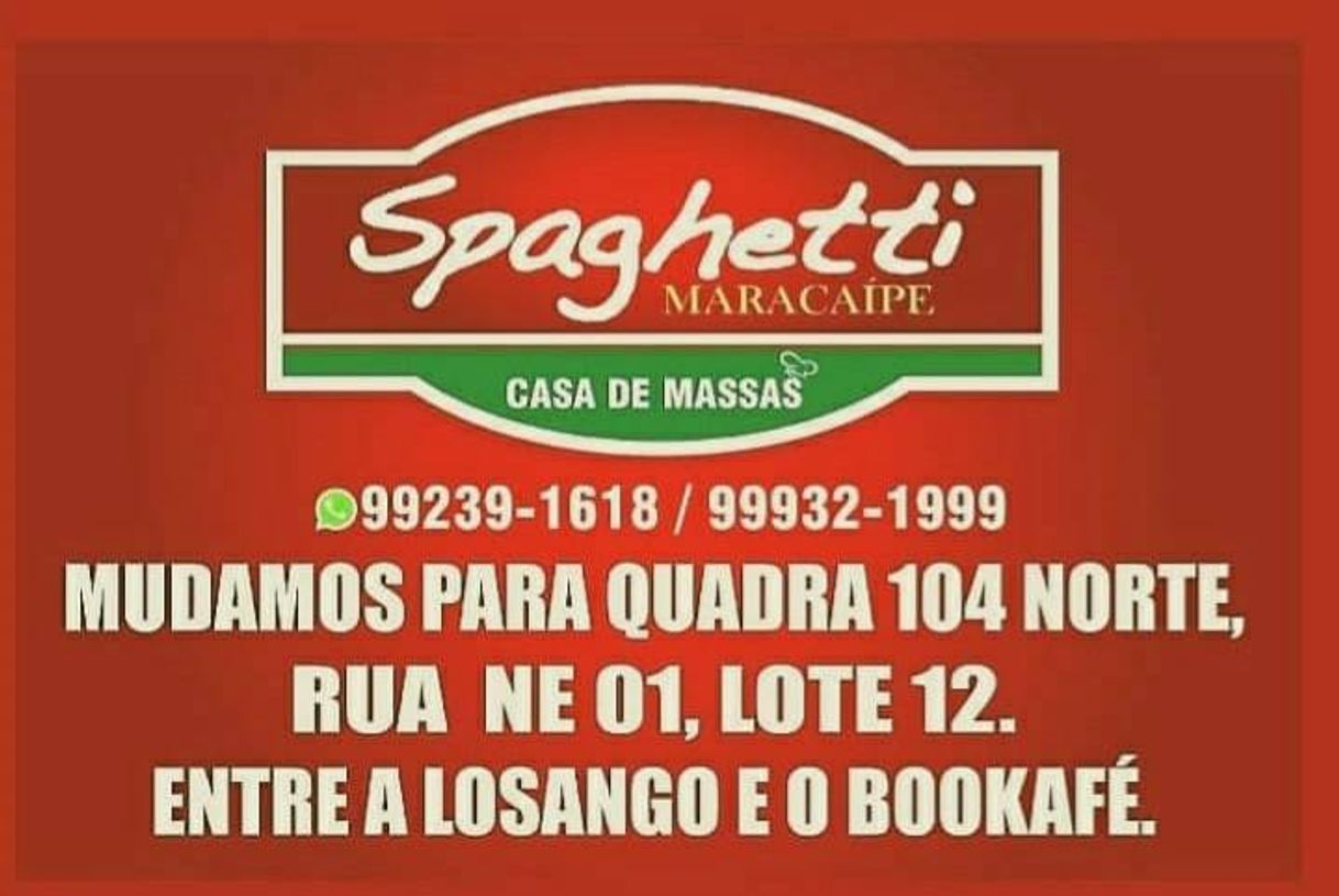 Restaurantes Spaghetti Maracaípe