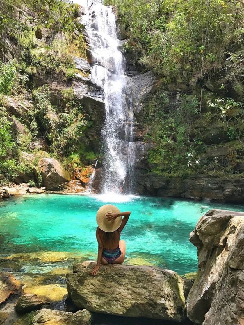 Moda Cachoeira Santa Bárbara - Goiás.