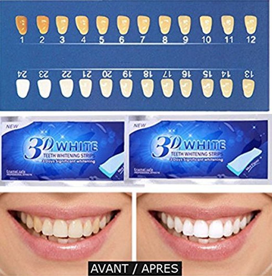 Beauty Blanqueamiento de dientes 3D Blanco