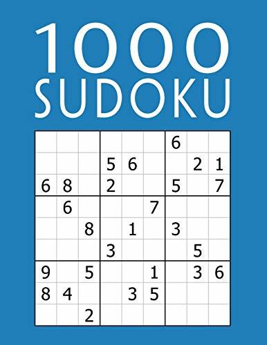 Libro 1000 SUDOKU: Colección XXL