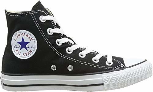 Converse Chuck Taylor All Star, Zapatillas altas Unisex adulto, Negro (Black), 38