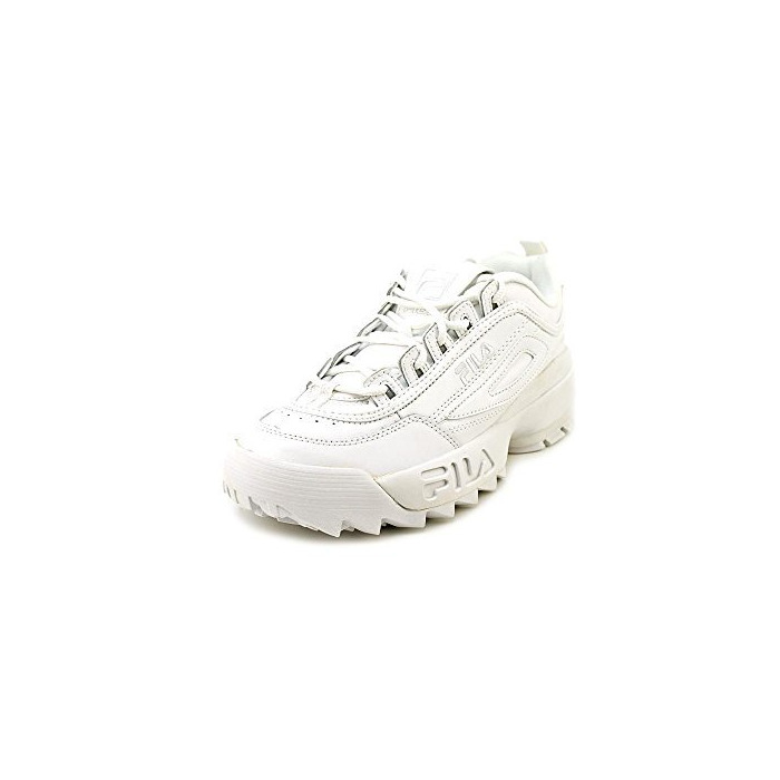 Fashion Fila Youth Disruptor II Synthetic Triple White Entrenadores 39 EU