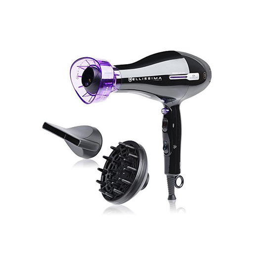 Imetec Bellissima Revolution BHD2 2000 Secador de pelo profesional con rotación automática