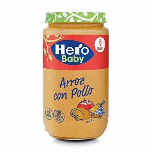 Hero Baby - Arroz Con Pollo Tierno 235 gr - Pack de