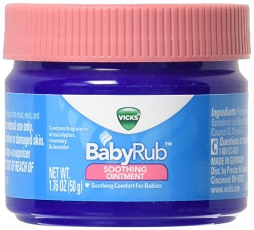 Belleza Vicks BabyRub Soothing Ointment 1.76 oz