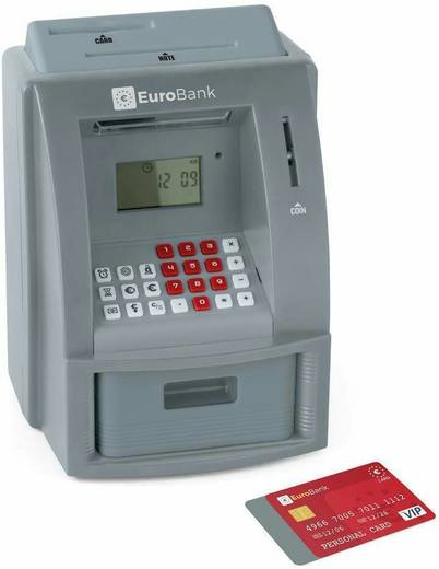 Euro Bank hucha cajero automático electrónico