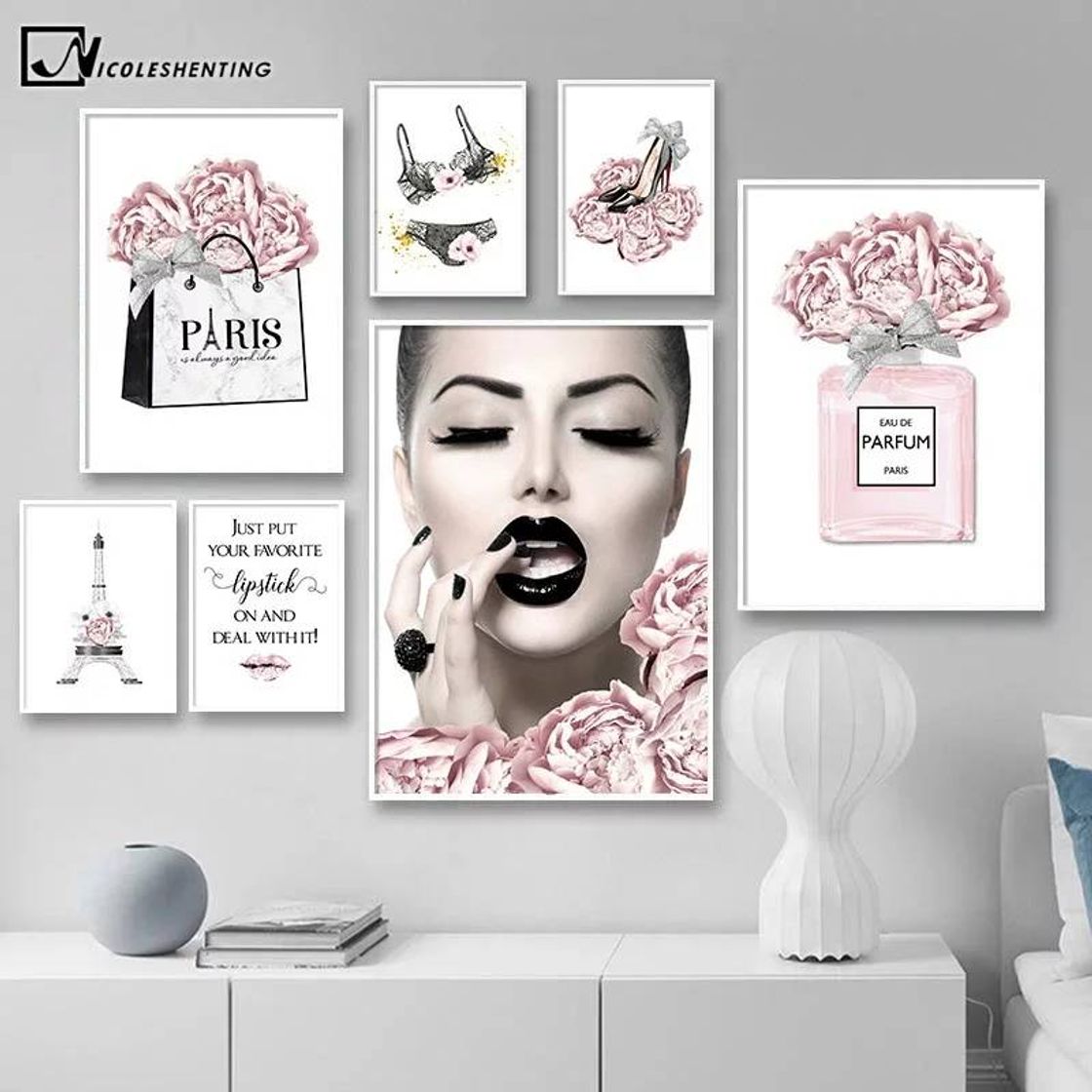 Fashion Posters decorativos salón 