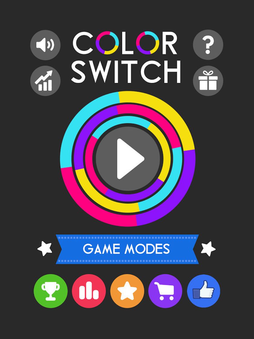 Videogames Switch Color