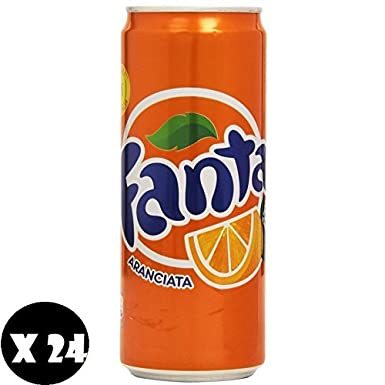 Lugar FANTA NARANJA CLA'SICA EN Lata 33 CL 24PZ